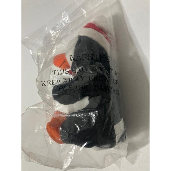 Coca-Cola 1997 Penguin Bean Bag Plush Stuffed Animal 7” with Coke Bottle NWT - Picture 4 of 6